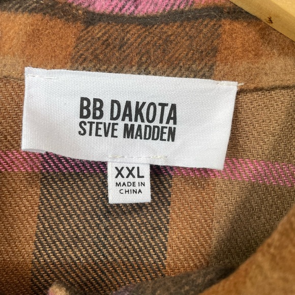 BB Dakota by Steve Madden Boxy Shacket Size XXL New Without Tags - Picture 7 of 10